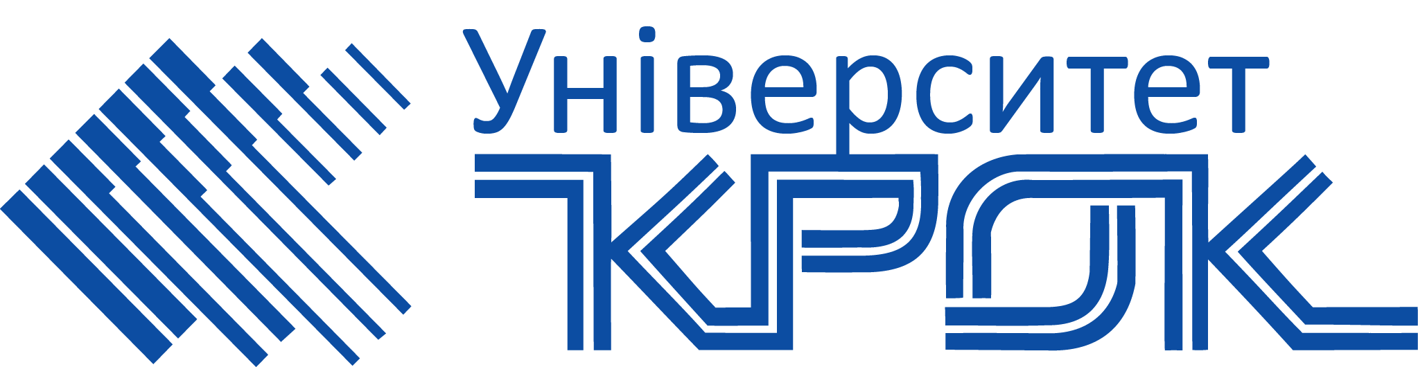 Логотип Університету «КРОК»
